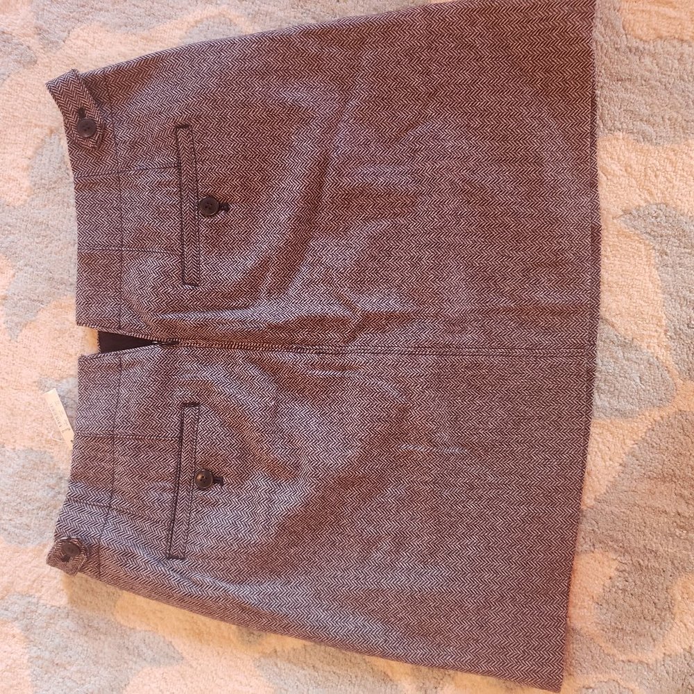Madewell Herringbone Skirt